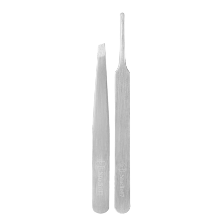 Makeup tweezer duo